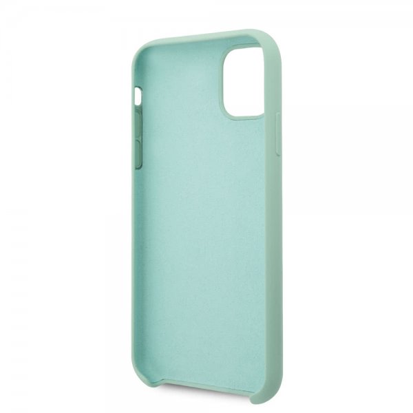 Guess iPhone 11 Pro Max Skal Silikone Cover Vintage Grøn