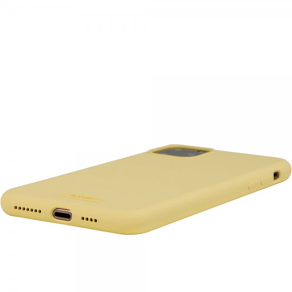 holdit iPhone 11 Pro Max Cover Silikone Gul
