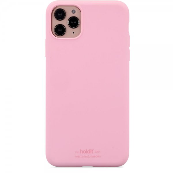 holdit iPhone 11 Pro Max Cover Silikone Rosa