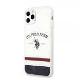 U.S. Polo iPhone 11 Pro Max Cover Tricolore Hvid