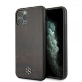 Mercedes Benz iPhone 11 Pro Max Cover Wood Line Palisander