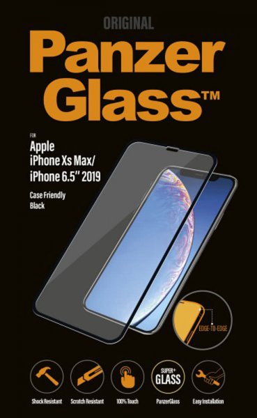 PanzerGlass iPhone Xs Max/11 Pro Max Skærmbeskyttelse Case Friendly