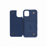 iPhone 11 Pro Max Cover Udklappelig Kortholder Blå