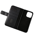 Rvelon iPhone 11 Pro Cover Ægte Læder Sort