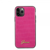 Guess iPhone 11 Pro Cover Croco Rose