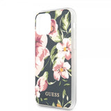 Guess iPhone 11 Pro Cover Flower Edition N.3 Navy