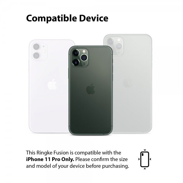 Ringke iPhone 11 Pro Cover Fusion Matte Clear