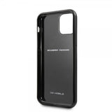 Ferrari iPhone 11 Pro Cover Kulfibertekstur Sort