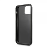 BMW iPhone 11 Pro Cover Kulfibertekstur Sort