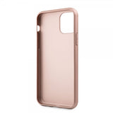 Guess iPhone 11 Pro Cover Lædertekstur Rosaguld