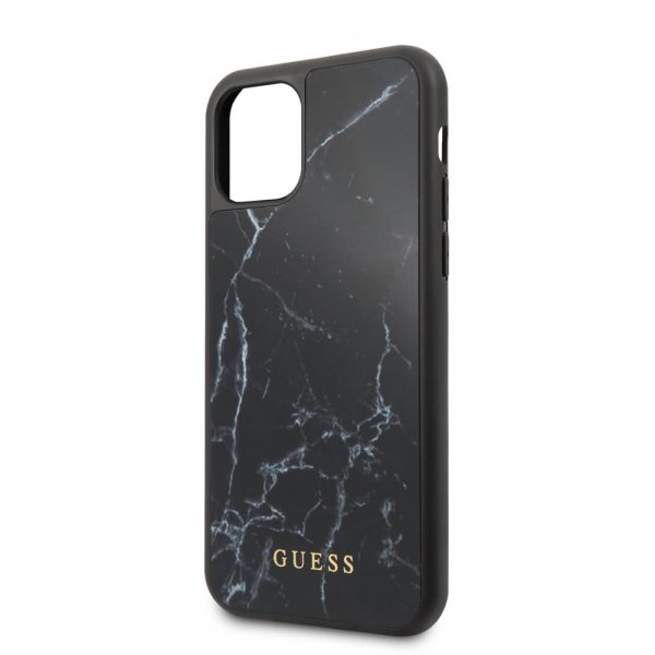Guess iPhone 11 Pro Skal Marmor Cover Sort