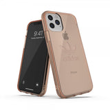 Adidas iPhone 11 Pro Cover OR Protective Clear Case FW19 Klar Rose Gold