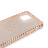 Adidas iPhone 11 Pro Cover OR Protective Clear Case FW19 Klar Rose Gold
