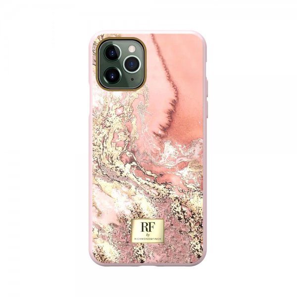 Richmond & Finch iPhone 11 Pro Cover Pink Marble Gold