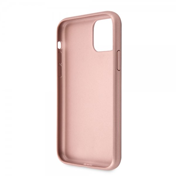 Guess iPhone 11 Pro Cover Saffiano Rosaguld