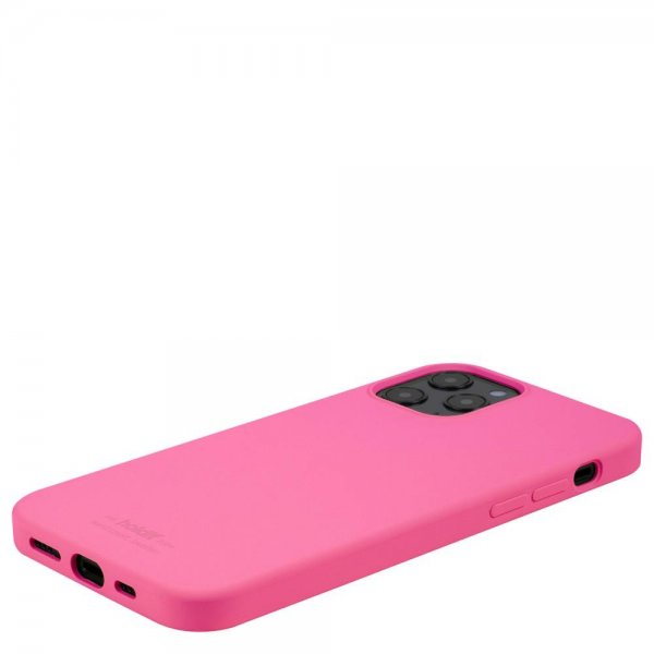 holdit iPhone 11 Pro Cover Silikone Bright Pink