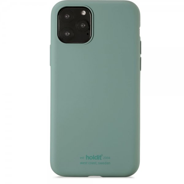 holdit iPhone 11 Pro Cover Silikone Moss Green