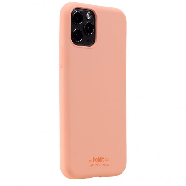 holdit iPhone 11 Pro Cover Silikone Pink Peach