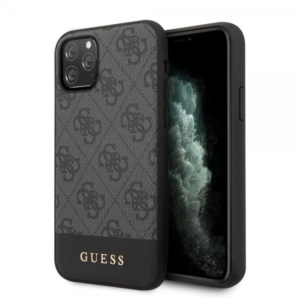 Guess iPhone 11 Pro Cover Stribe Grå