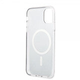 Guess iPhone 11 Cover 4G Pattern MagSafe Brun