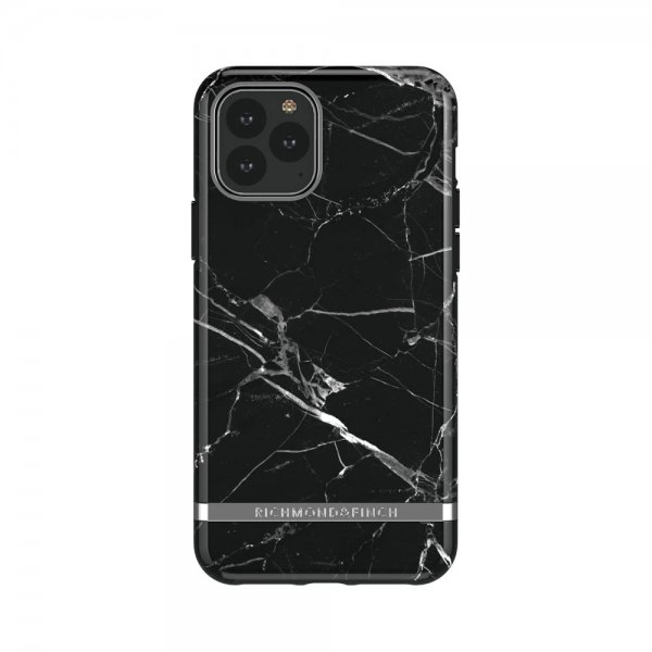 Richmond & Finch iPhone 11 Cover Black Marble