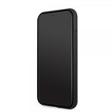 BMW iPhone 11 Cover Prægede Striber Sort