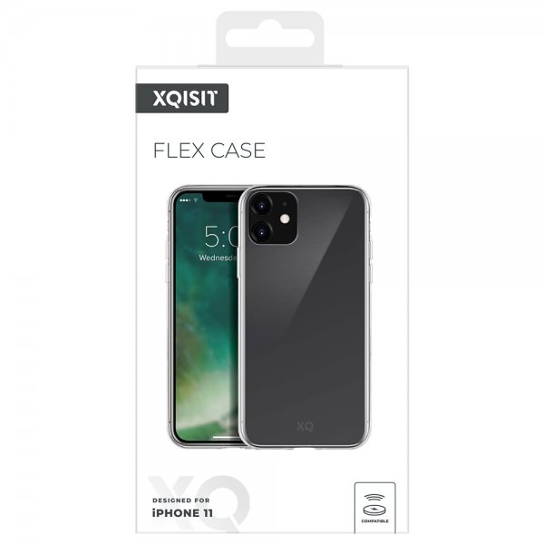 Xqisit iPhone 11 Cover Flex Case Transparent