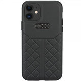 Audi iPhone 11 Skal Ægte Lædercover Sort