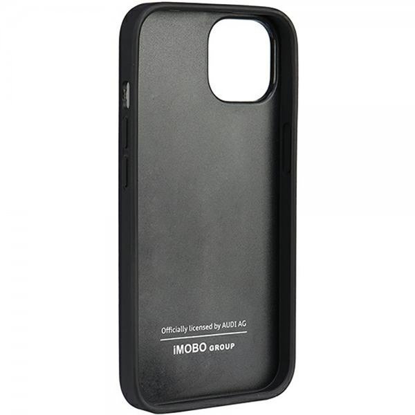 Audi iPhone 11 Skal Ægte Lædercover Sort
