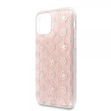 Guess iPhone 11 Cover Glitter Hearts Pink