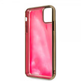 Guess iPhone 11 Cover Glow In The Dark Rosa Guld