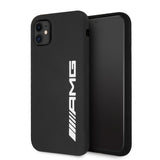 AMG iPhone 11 Cover Liquid Silicone Sort