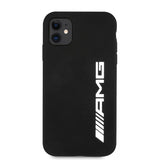 AMG iPhone 11 Cover Liquid Silicone Sort