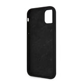 AMG iPhone 11 Cover Liquid Silicone Sort