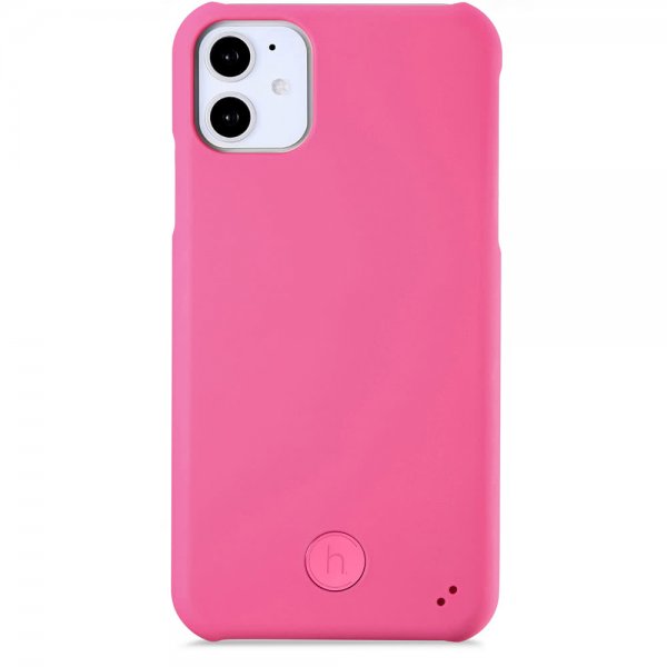 holdit iPhone 11 Cover Paris Fluorescent Pink