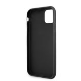 Guess iPhone 11 Cover Printed Stripe Grå