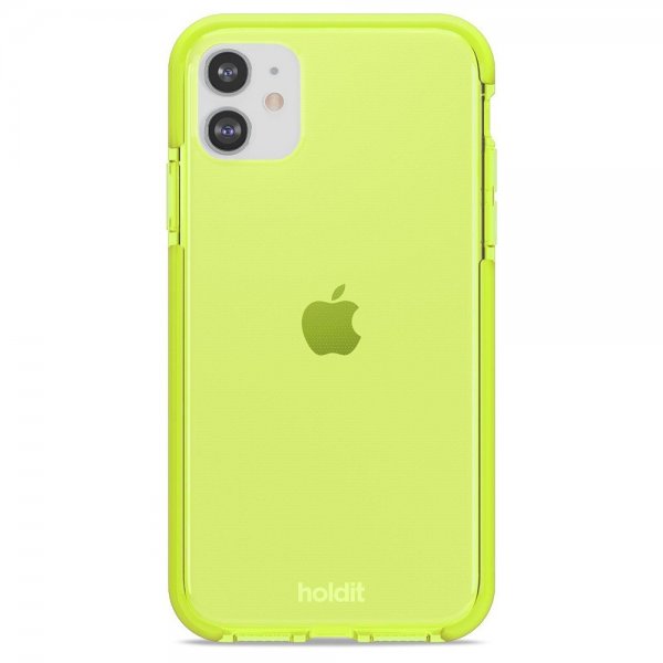 holdit iPhone 11 Cover Seethru Acid Green