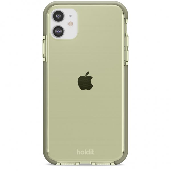 holdit iPhone 11 Cover Seethru Khaki Green