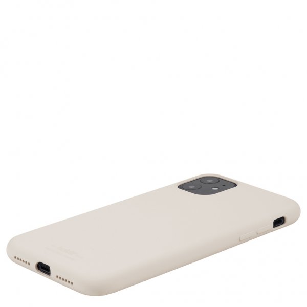 holdit iPhone 11 Cover Silikone Light Beige
