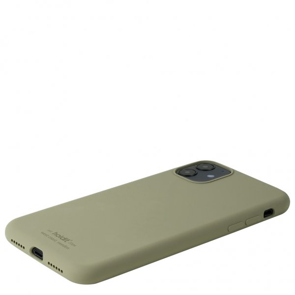 holdit iPhone 11 Cover Silikone Khaki Green