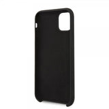 Guess iPhone 11 Cover Silikone Vintage Sort