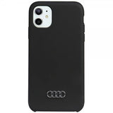Audi iPhone 11 Cover Silikone Sort