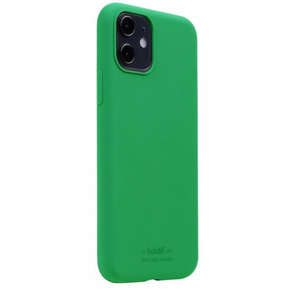 holdit iPhone 11 Cover Silikone Grass Green