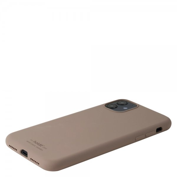 holdit iPhone 11 Cover Silikone Mocha Brown