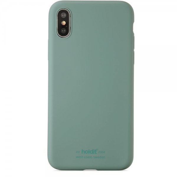 holdit iPhone X/Xs Cover Silikone Moss Green