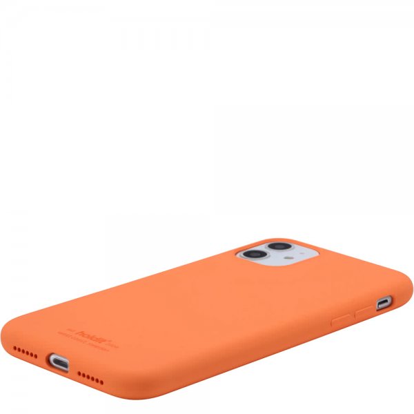 holdit iPhone 11 Skal Silikone Orange