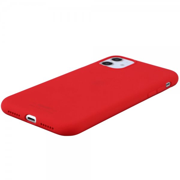 holdit iPhone 11 Cover Silikone Ruby Red