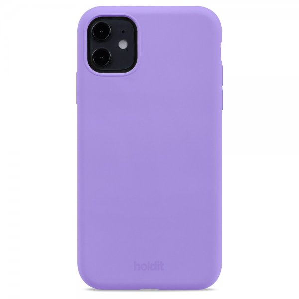 holdit iPhone 11 Cover Silikone Violet