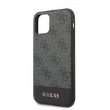 Guess iPhone 11 Cover Stripe Grå