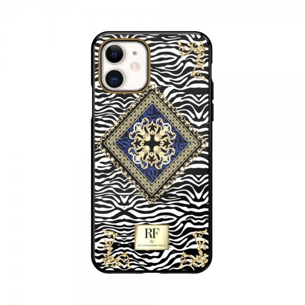 Richmond & Finch iPhone 11 Cover Zebra Chain